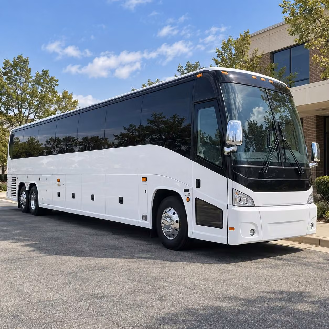 charter buses for large pinellas park prom groups heading to the same venue